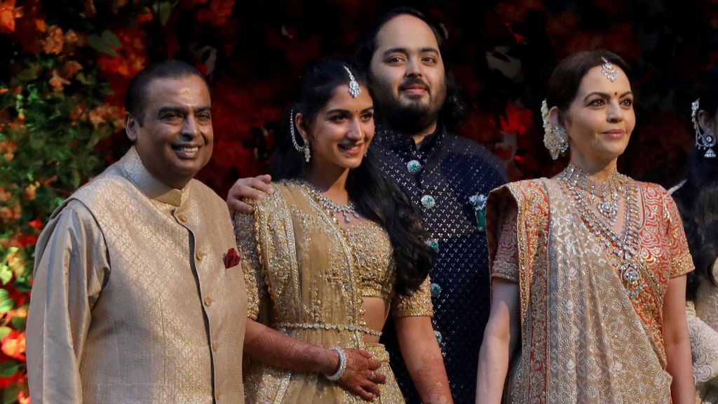  Radhika Merchant Family