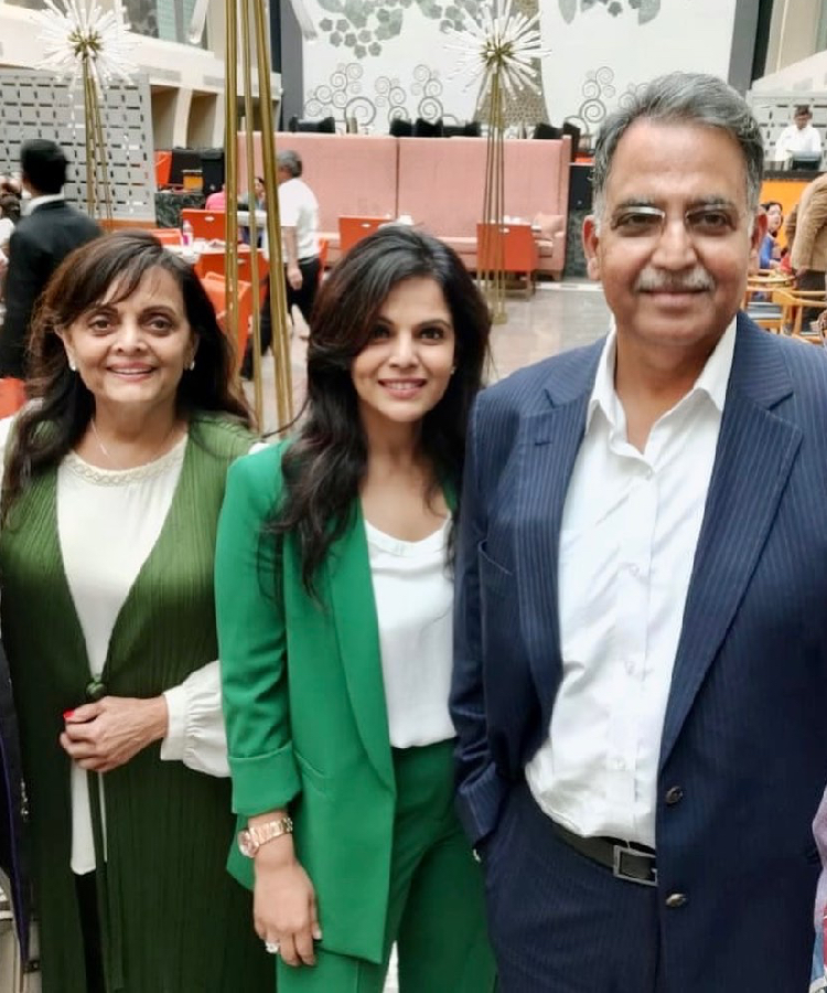 Namita Thapar Parents