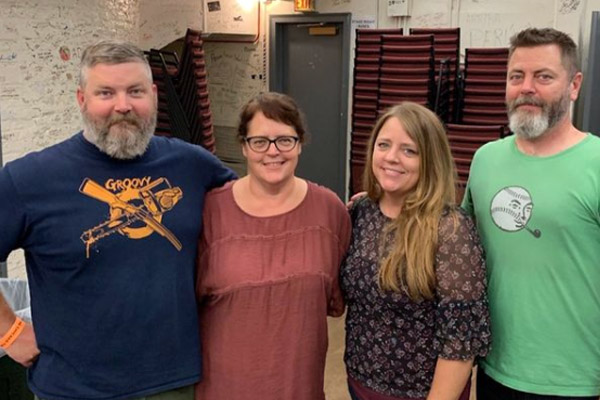 Nick Offerman Family