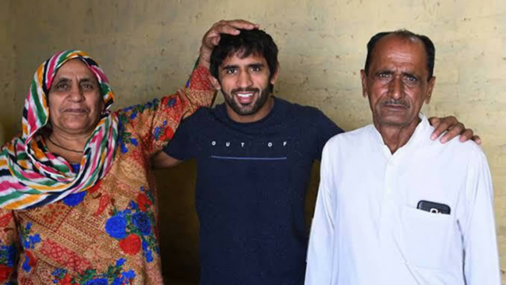 Bajrang Punia Parents
