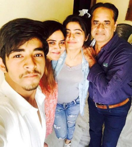 Yukti Kapoor Family